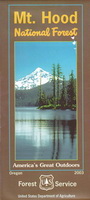 USFS map- Mt. Hood National Forest